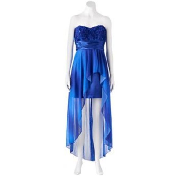 NWT Speechless Flyaway Strapless Party Prom Dress - Picture 1 of 9
